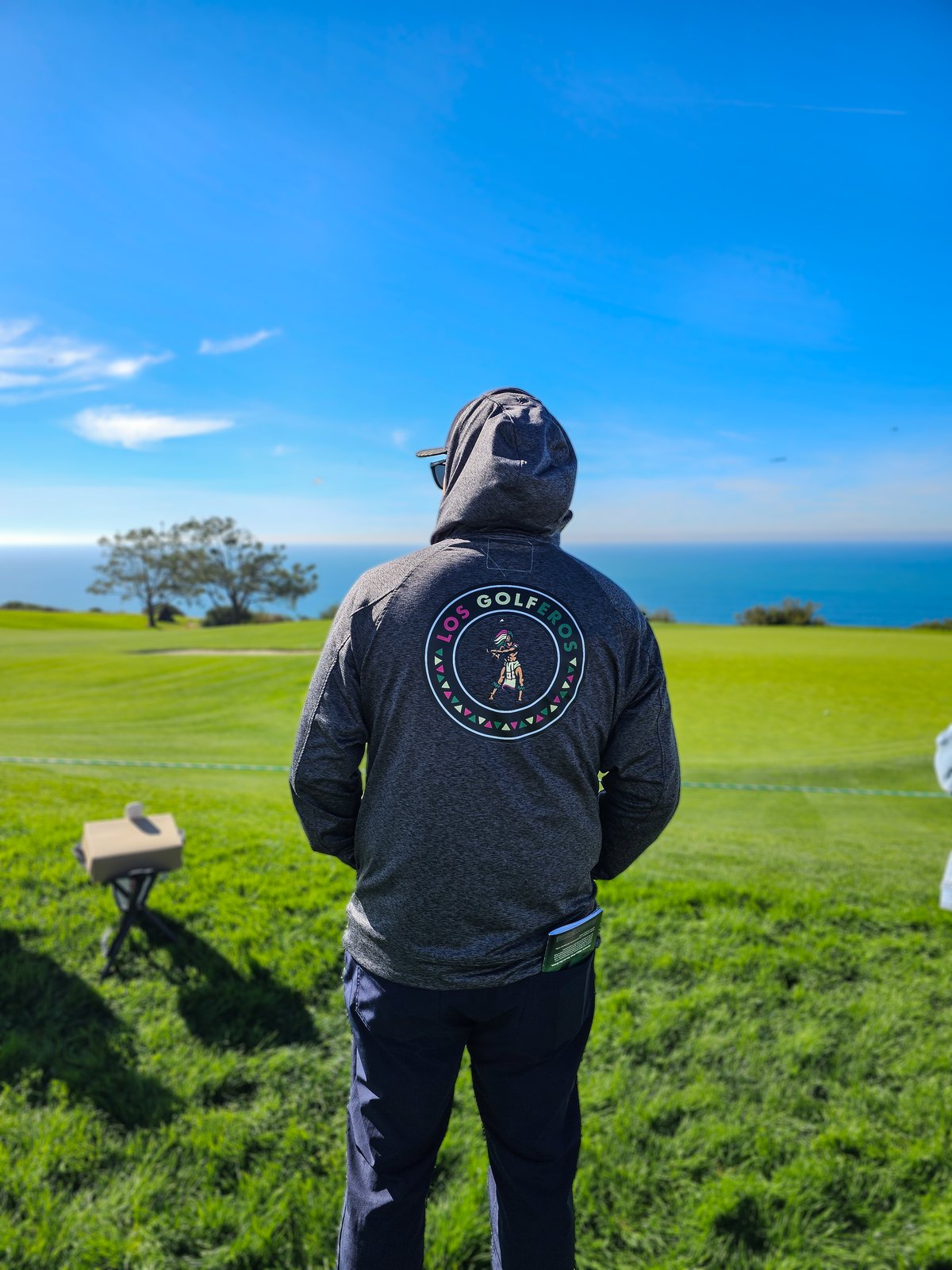 Golferos Performance Hoodie - Circle Logo | Los Golferos